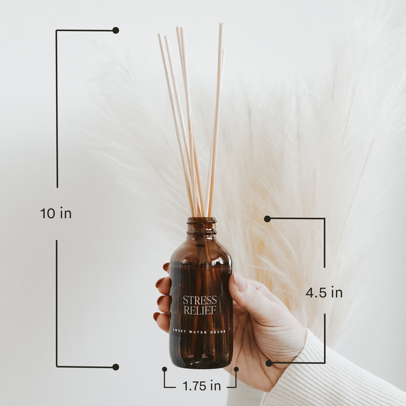 Christmas Amber Reed Diffuser - Christmas Home Decor & Gifts