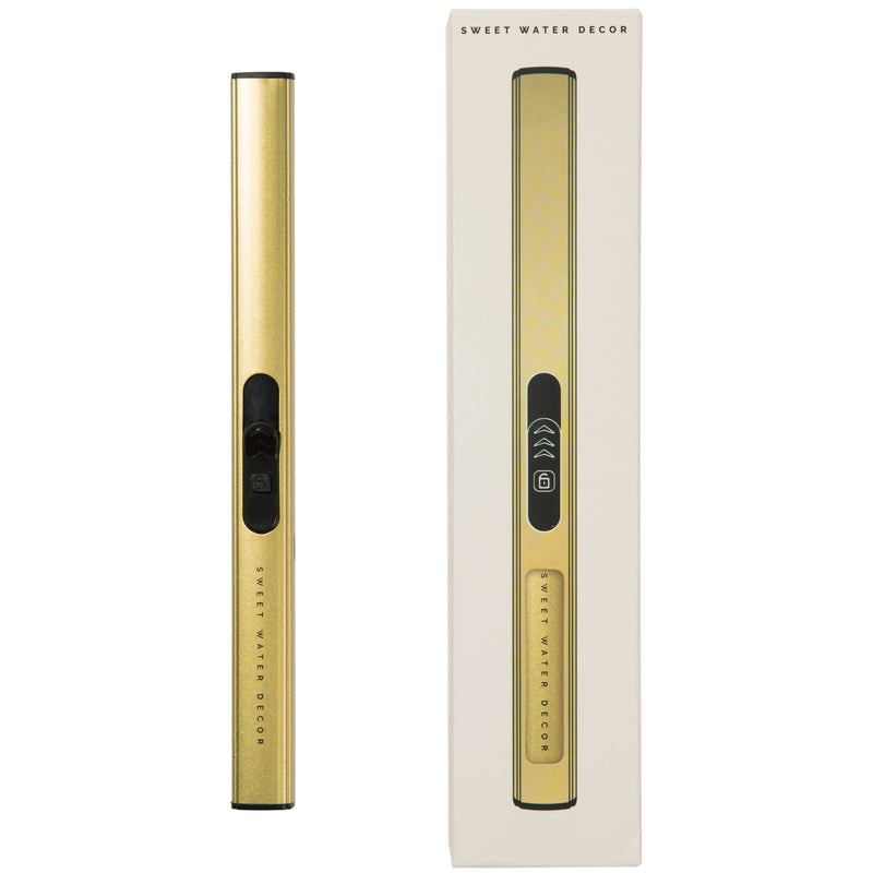 Gold Rechargeable Electric Lighter - Home Decor & Gifts